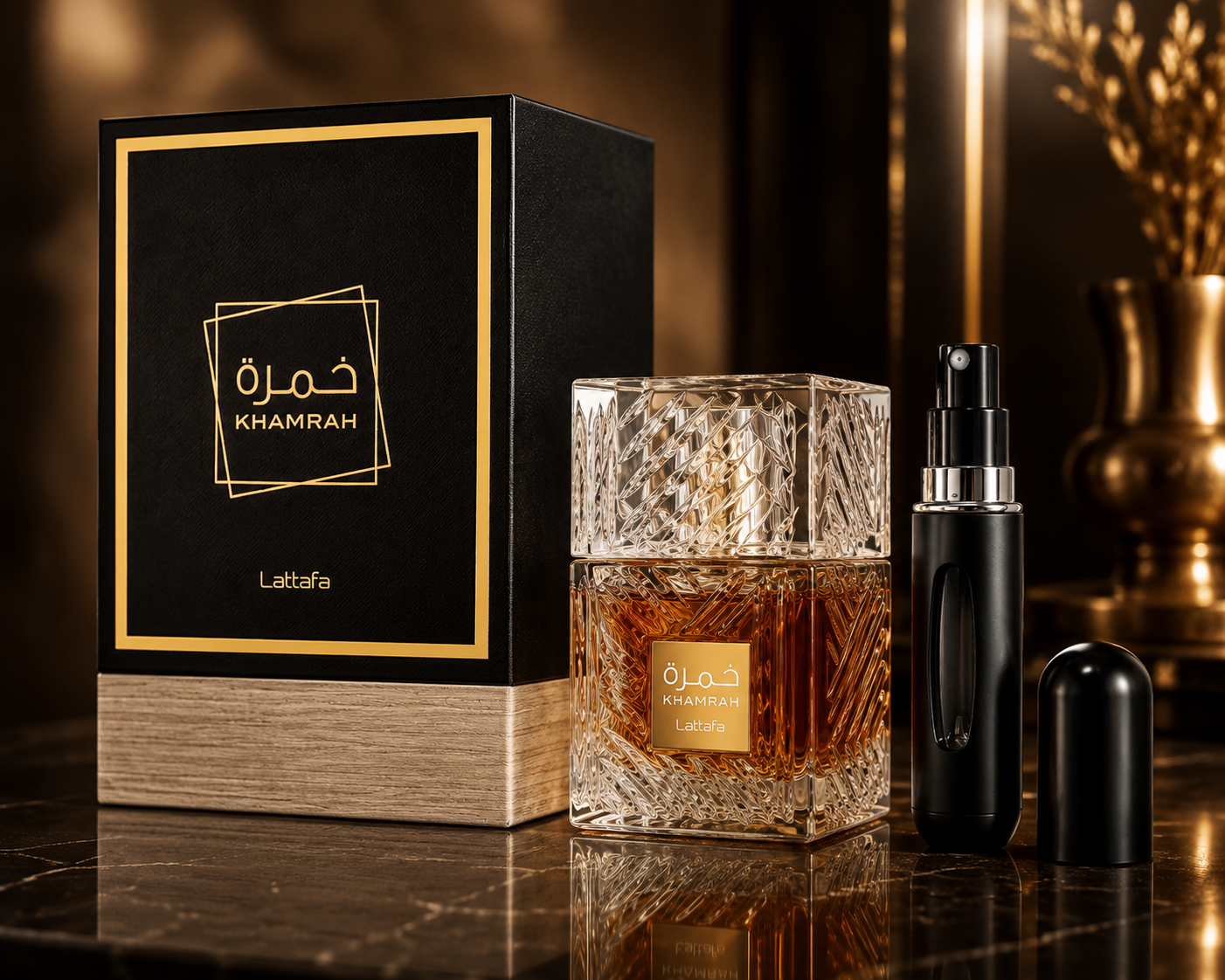 Khamrah Lattafa – Perfume de Lujo Unisex | Aroma Intenso y Sofisticado