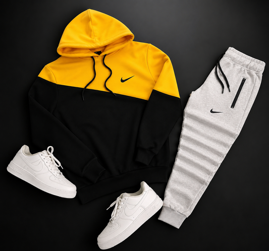 Me dê um título, em espanhol, para a página de uma loja online de um CONJUNTO DE SUDADERA NIKE DE HOMBRE P154 que venderá para a Colômbia