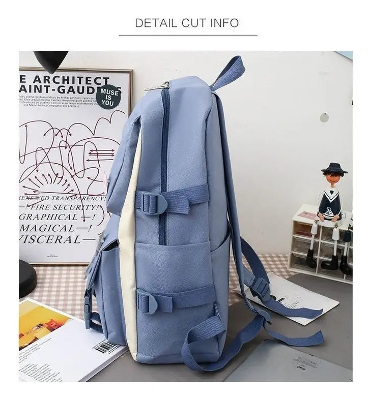 Set de Bolsos Oso Kawaii 5 Piezas – Estilo, Diversión y Versatilidad para Cada Día